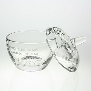 4 1/8" Award - Apple Candy Jar