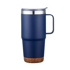 24 OZ. S/S Travel Mug with Cork Bottom