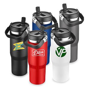 30 oz. Vacuum Travel Mug with Carrier