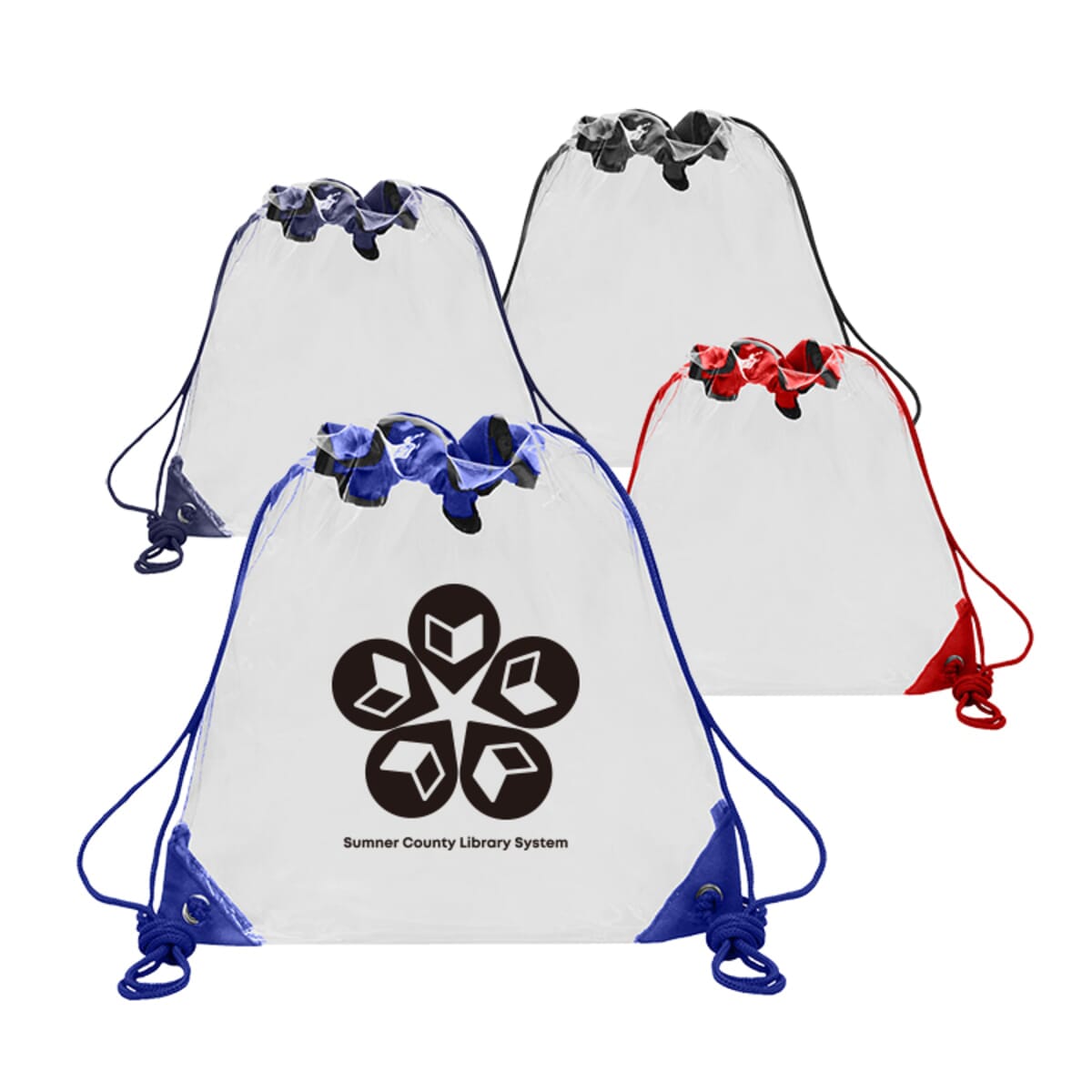 Clear Drawstring Backpack