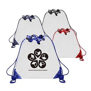 Clear Drawstring Backpack