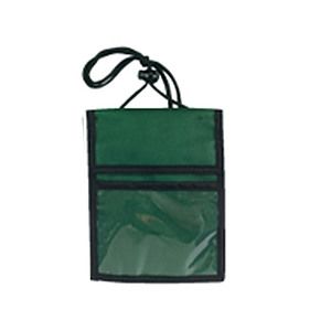 600 Denier Polyester Multi Pocket Neck Wallet Trade show Badge Holders
