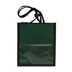 600 Denier Polyester Trade Show Neck Wallets Badge Holder