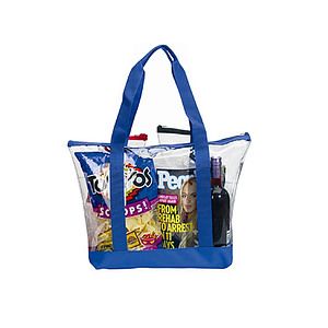 Clear Zipper Tote