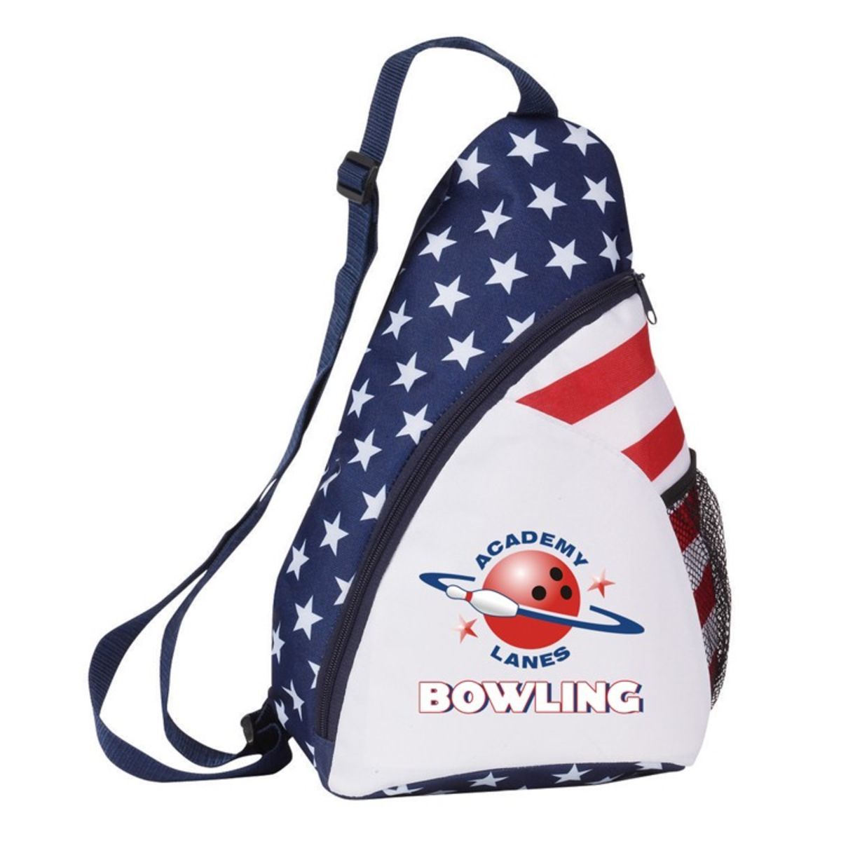 600 Denier Patriotic Sling Backpack(Bag, Backpack, Sling Backpacks)