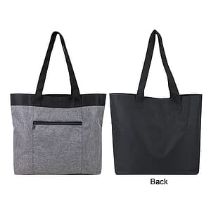 Heather Gray Open Tote