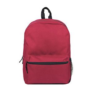 600D Heavy Duty Backpack With Water Bottle Mesh Pockets