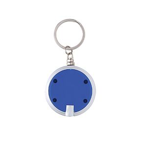 Round LED Light Key Tag (Key Chain, Keychain, Key chains)