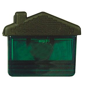 House Shape Memo Clip w/Magnet on back
