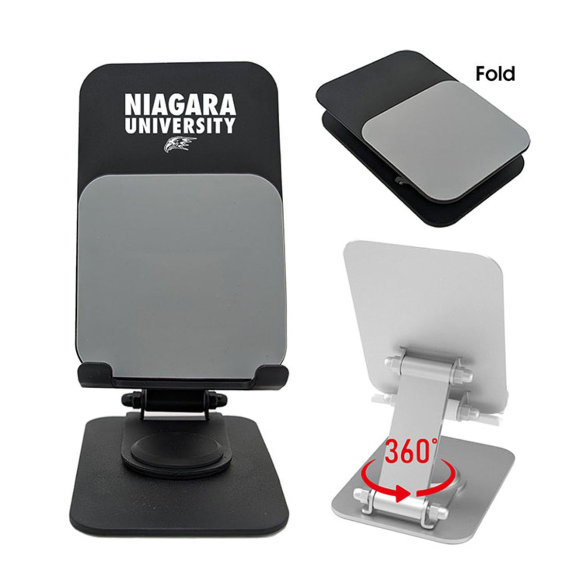 360° Rotating Folding Metal Phone Stand