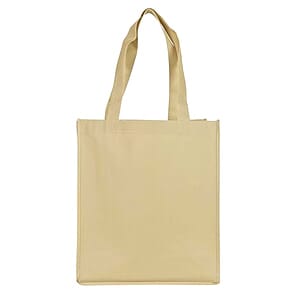 100g Non-Woven Polypropylene Grocery Tote w/ 6" Gusset