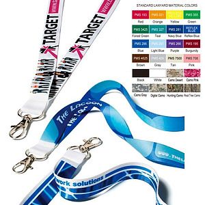 3/4"w x 18" long smooth Lanyard