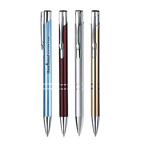 Double Ring Metal Pen, Ballpoint Pen- Close out