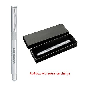Apolo-I Satin Chrome Metal Pen, Rollerball Pen