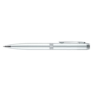 Apolo-II Satin Chrome Metal Pen, Ballpoint pen