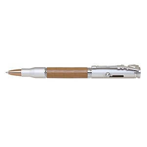 Brindle Bolt Action Bamboo & Brass Pen