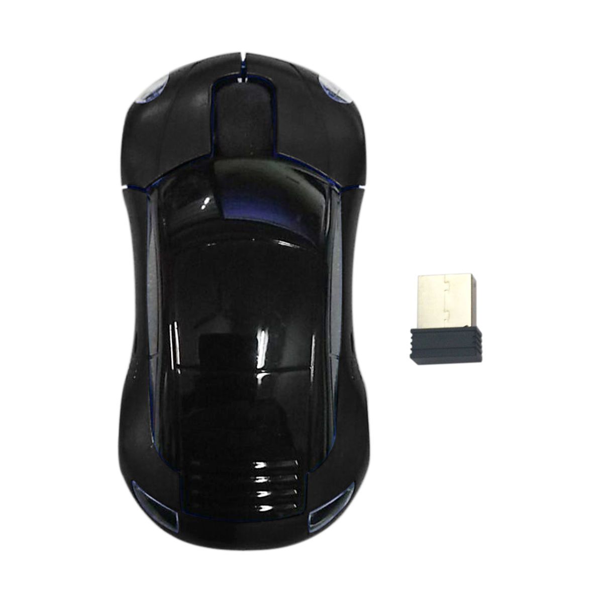 1400 DPI 2.4 GHZ Wireless Car Optical USB Mouse /Mice