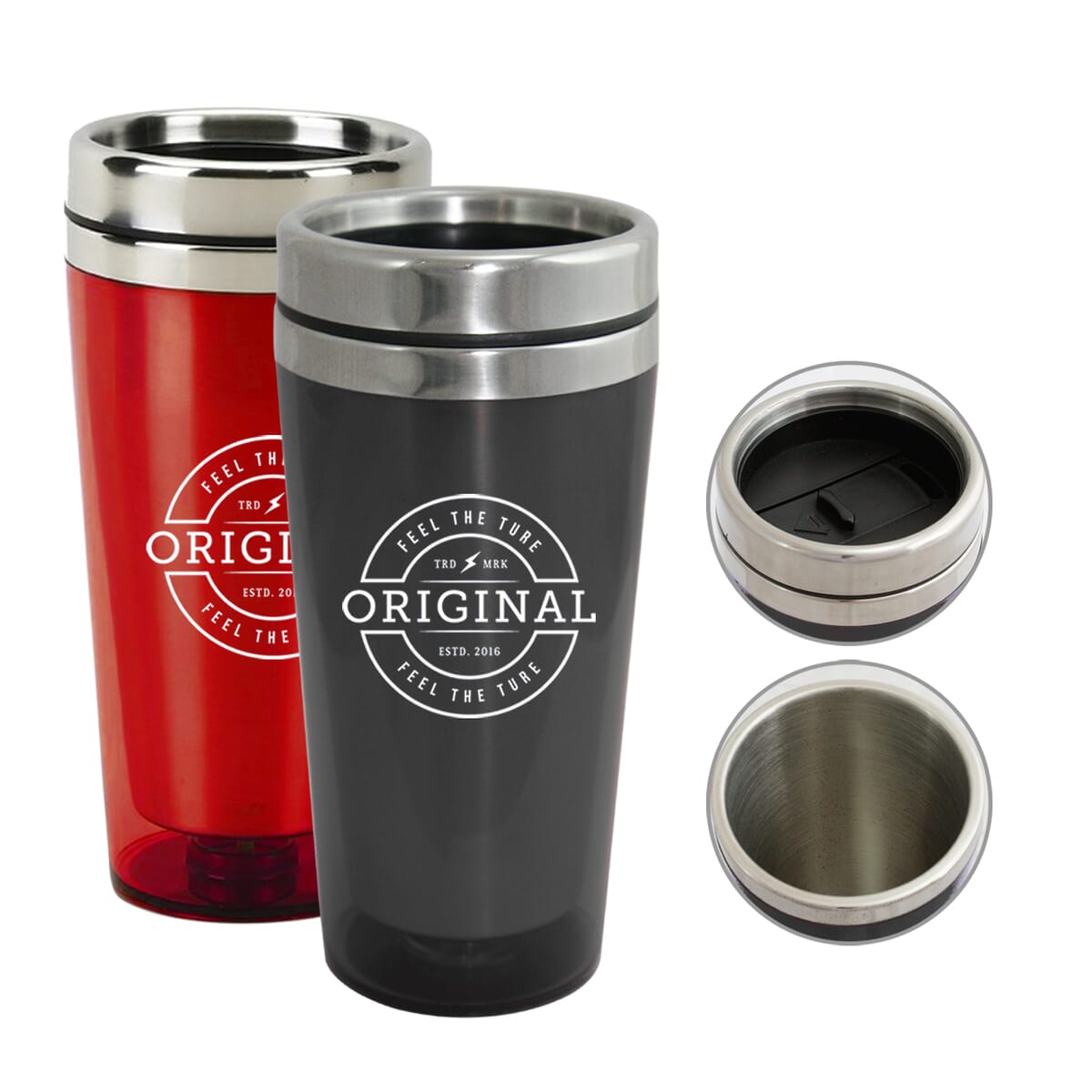 16oz. Roller Travel Mug(Close out)