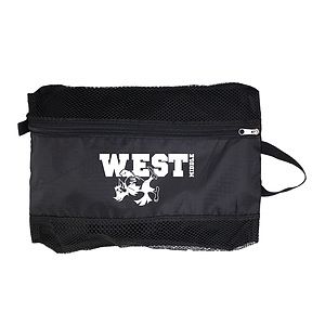 600D Ripstop polyester Golf Shoe Bag w/Dual Mesh Side