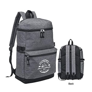 Heather Computer Backpack w/ Padded Back Panel
