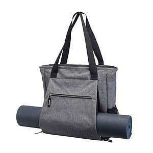 300D Heathered Yoga Mat Versatile Tote Sport Bag
