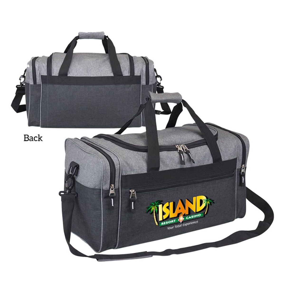 Heathered Carryall Duffel Bag