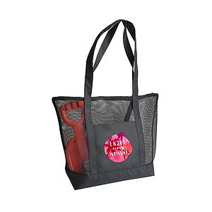 Deluxe Mesh Zipper Tote