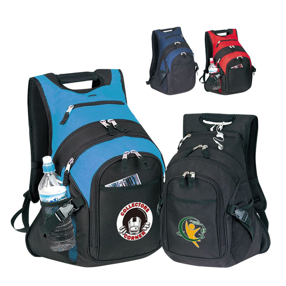 600D polyester Deluxe Computer Backpack