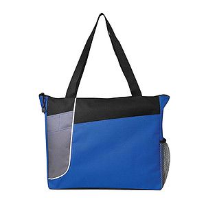 600D Poly Zippered Tote Bag