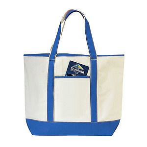 15 oz. Deluxe Cotton Canvas Tote Bag