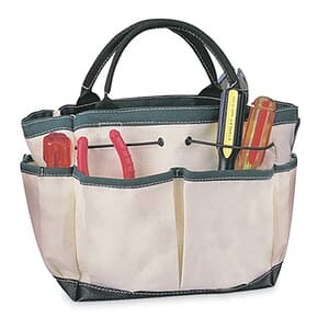 12 oz. Canvas Gardening Tool Tote Bag