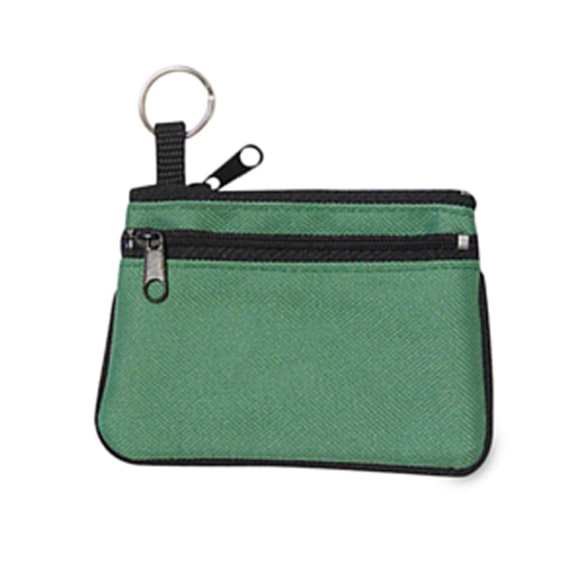 Double Zipper Coin Pouch