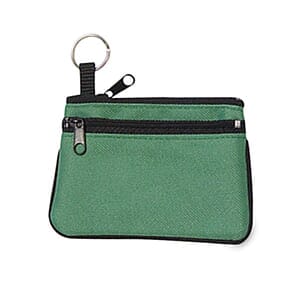 Double Zipper Coin Pouch