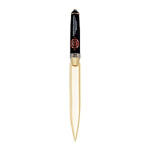 Achilles Matte Black Letter Opener
