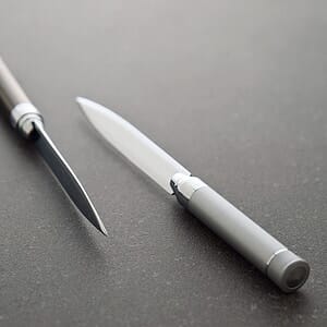 Astarte Satin Chrome Letter Opener