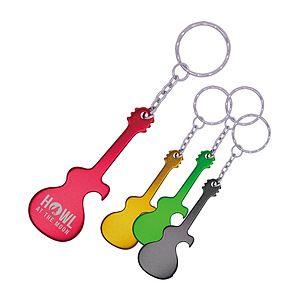 Guitar Bottle Opener W/Key Chain- Close Out