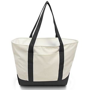 Bay View Giant Zipper Boat Tote