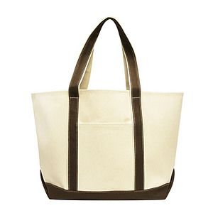 Heavy Duty Durable Cotton Canvas Tote Bag Boat Bag