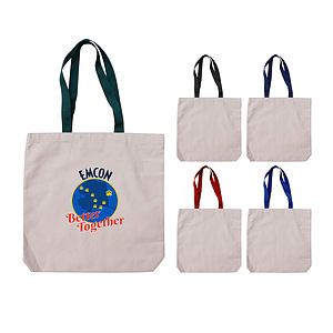 100% 10 oz. Recycled Cotton Canvas Tote Bag
