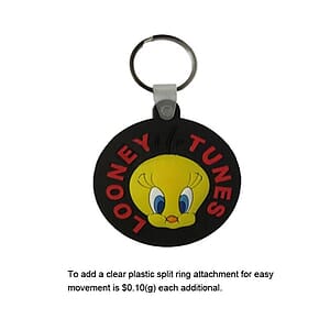 13 Square inch Custom PVC Key Tags (Key Chain, Keychain, Key chains)