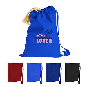 SMALL HEAVY CANVAS DRAWSTRING LAUNDRY BAG - 18" x 24"_R101BLY