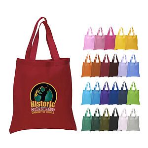 6 oz. 100% Cotton Canvas Tote Bag_R106BT