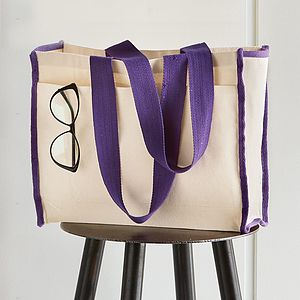100% Heavy Duty 12 oz. Cotton Canvas Tote Bag