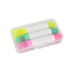 3 Piece Gel Highlighter gift Set w/Case