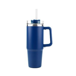 US Stock 30 OZ. S/S Travel Mug w/ Handle & Twist Closure Straw Lid