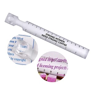 6" RULER W/ MAGNIFIER