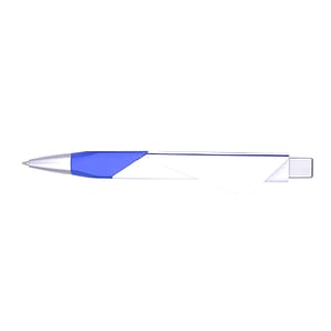 Plastic Pen w/ Business Card Holder