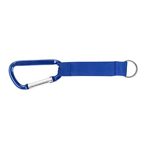 3-1/8" Carabiner W/Printed Strap (keychain, key chains)