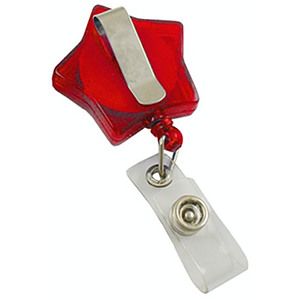 Free Shipping Star Shaped Retractable Badge Reels | Promotion Giveaway | Trade Show