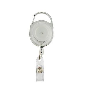 Heavy Duty Carabiner Badge Reel - Close Out